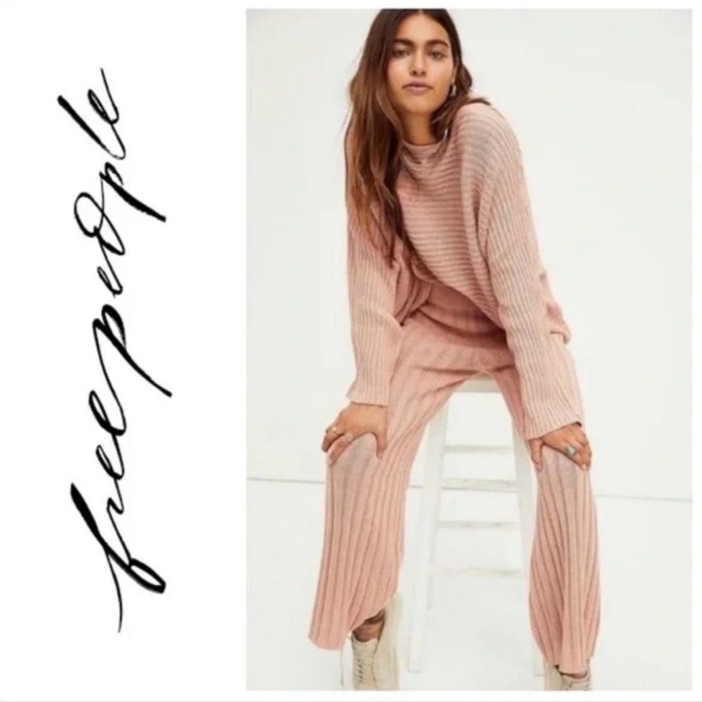 Free People Imogene Blush set